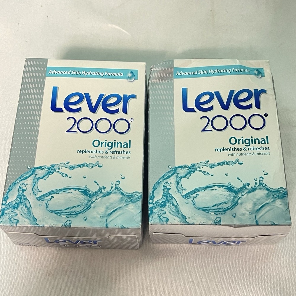 Lot of 2‎ Lever 2000 Fresh Original Bar Soap Individuals 4.5 oz Sealed